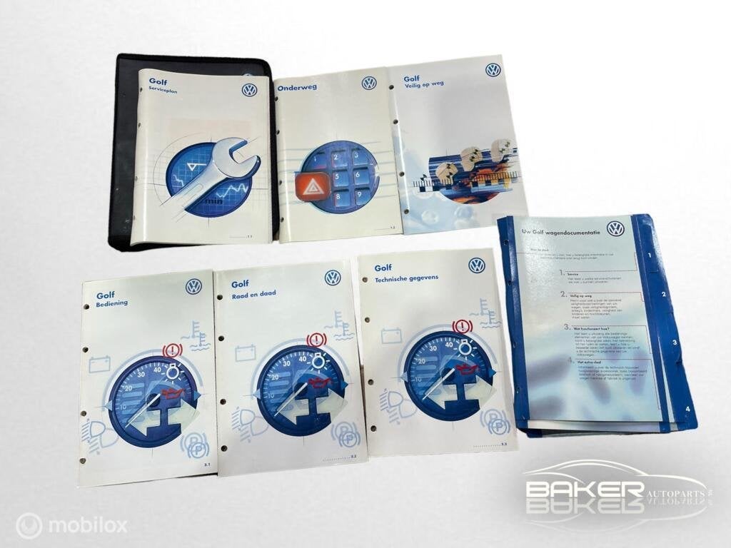 Instructieboekje Volkswagen Golf IV ('97-'04), Gebruikt, Volkswagen, Ophalen of Verzenden, Volkswagen