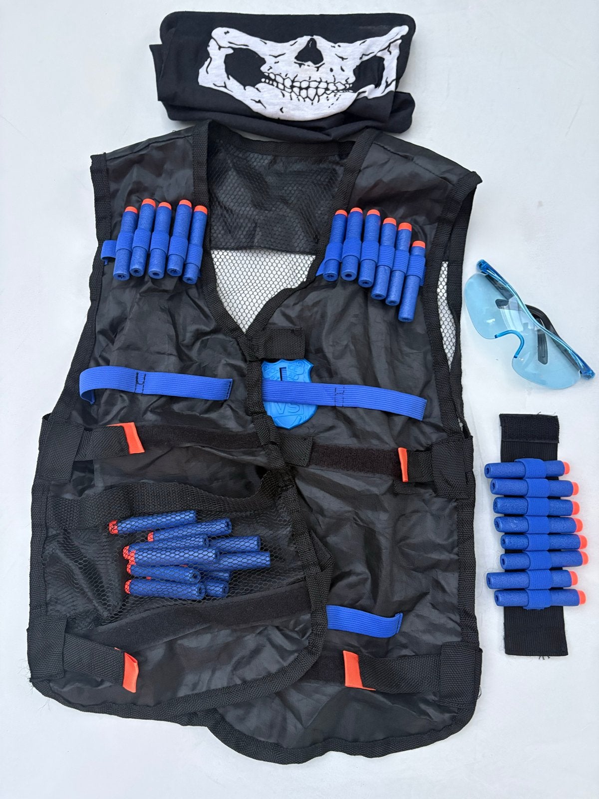 Nerf tactisch vest met accessoires, Ophalen, Gebruikt, Jongen of Meisje