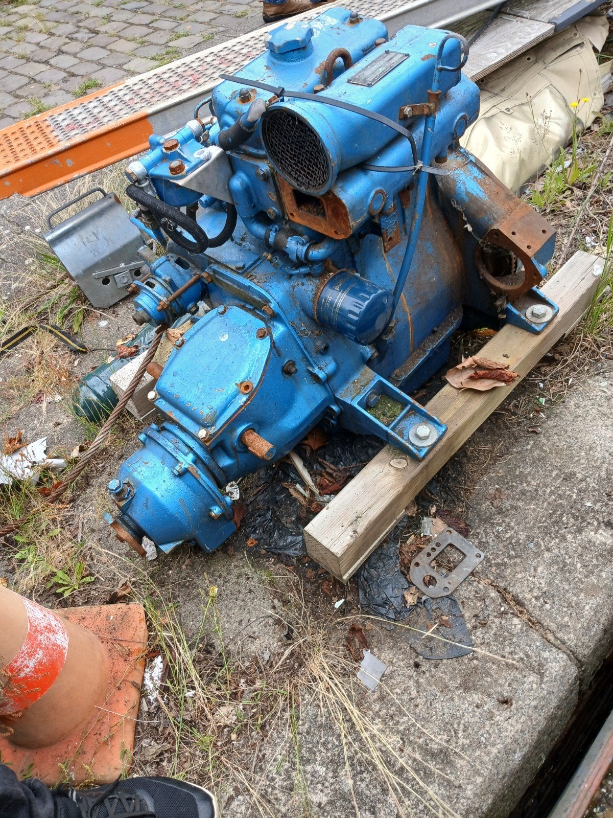 Renault Couach scheepsmotor - Diesel binnenboordmotor, Ophalen, Gebruikt, Binnenboordmotor, Diesel