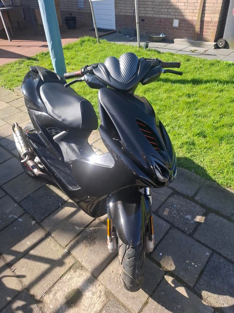 Yamaha Aerox Scooter - Zwart, Goede Staat, Ophalen of Verzenden, Gebruikt, Overige typen, Yamaha