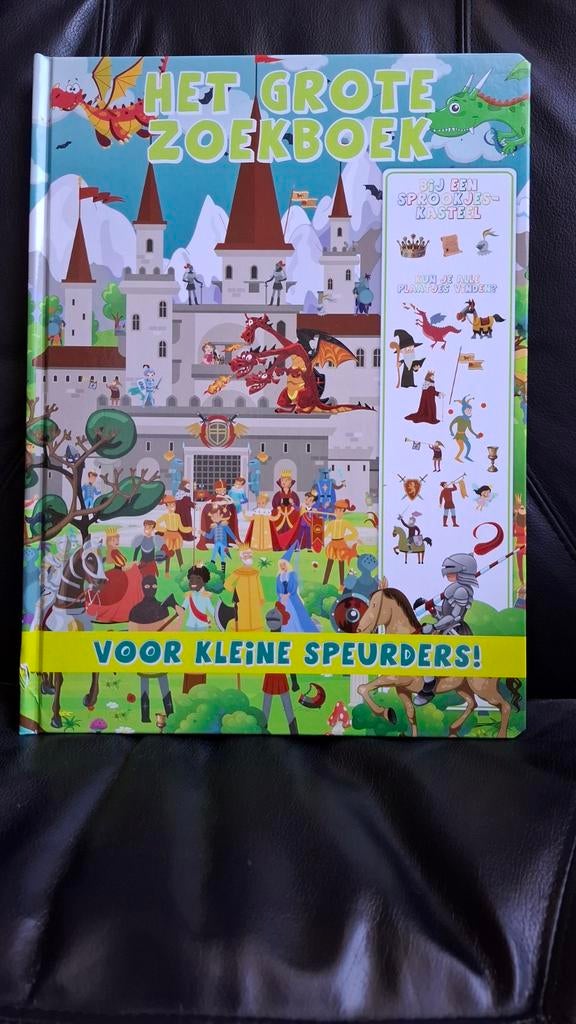 Het GROTE zoekboek voor kleine Speurders SPROOKJESKASTEEL, Ophalen of Verzenden