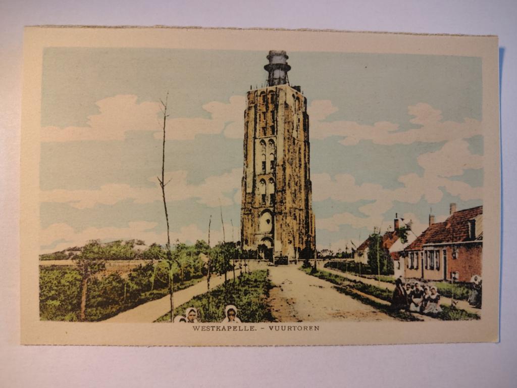 Westkapelle VUURTOREN, Ophalen of Verzenden, Zeeland