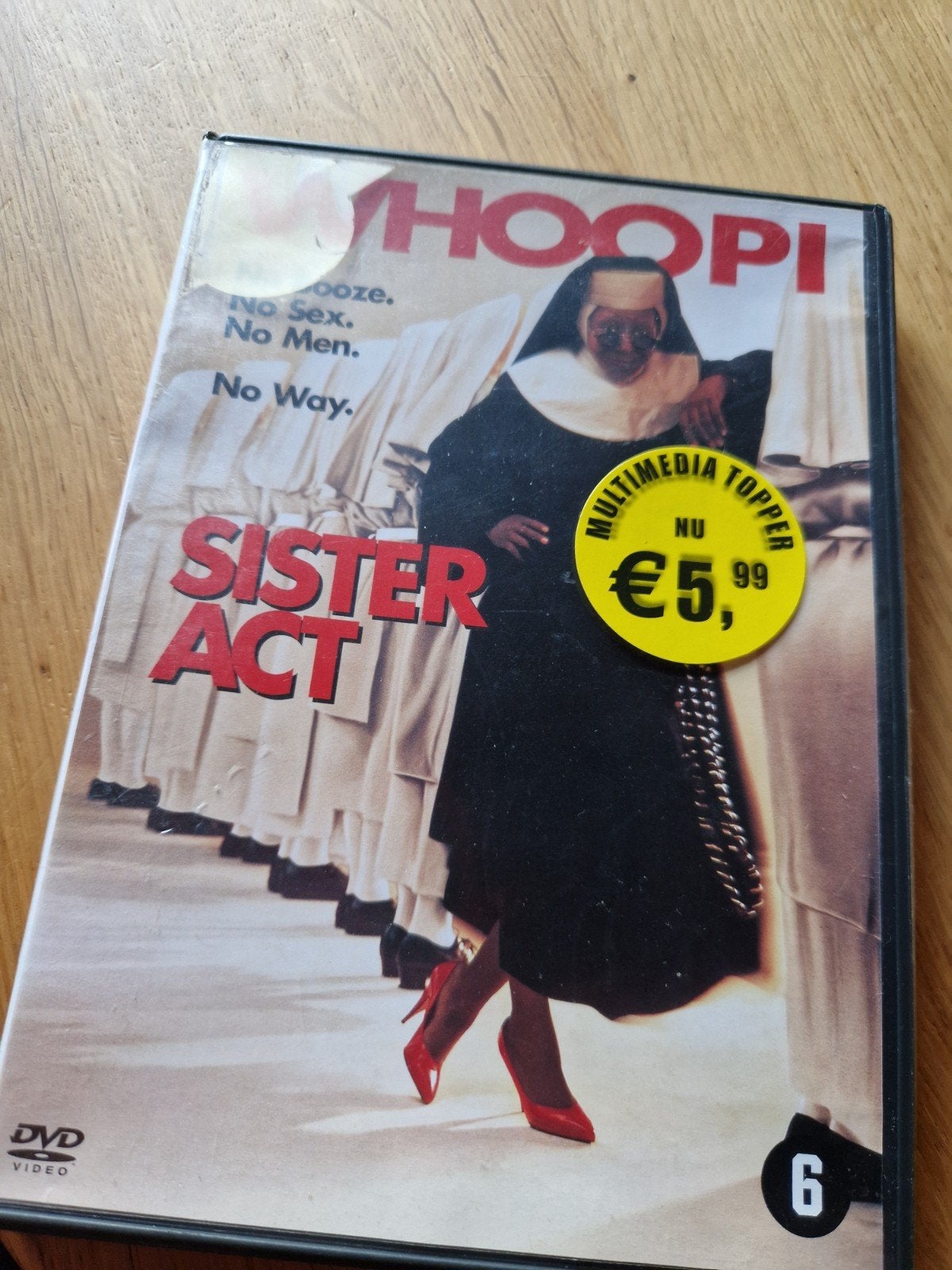 DVD sisters act, Alle leeftijden, Ophalen of Verzenden, Zo goed als nieuw