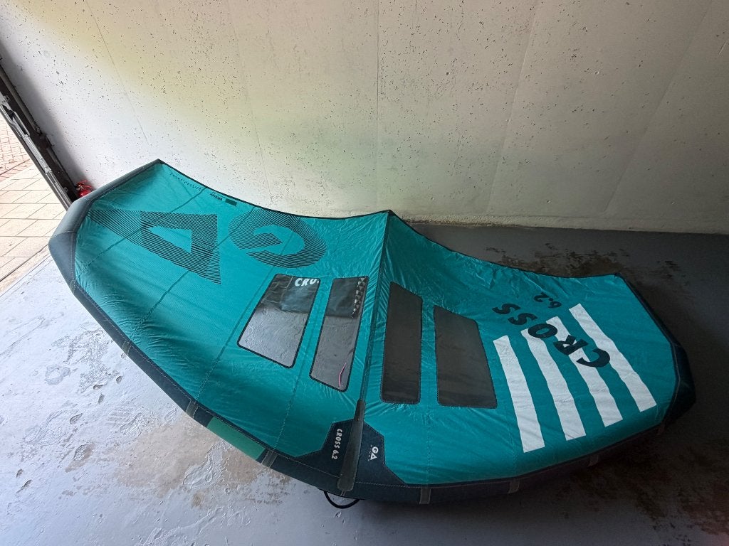 Mooie G.A. Cross 6.2 wing, Watersport en Boten, Wingsurfen, Ophalen of Verzenden, Zo goed als nieuw, Wingsurf-wing