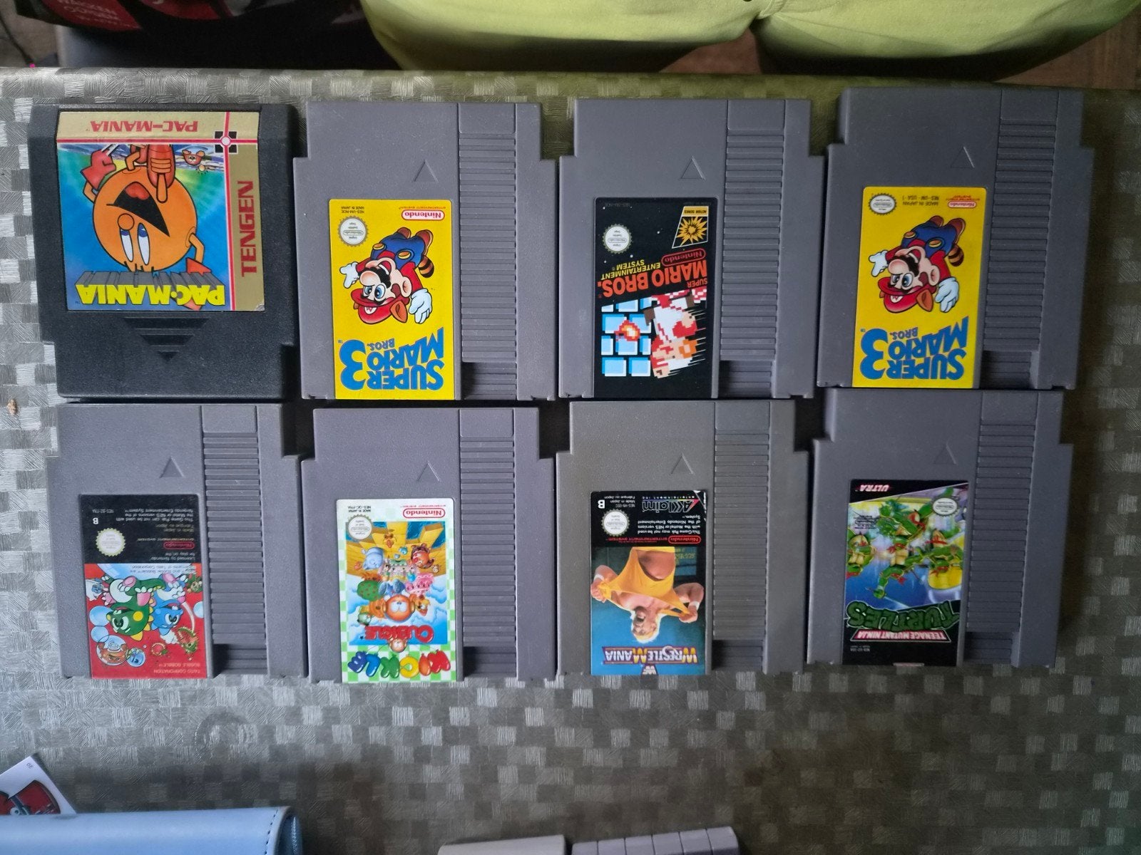 NES Games Collectie: Super Mario, Pac-Mania, TMNT en meer, Gebruikt, Overige genres, 1 speler, Ophalen of Verzenden
