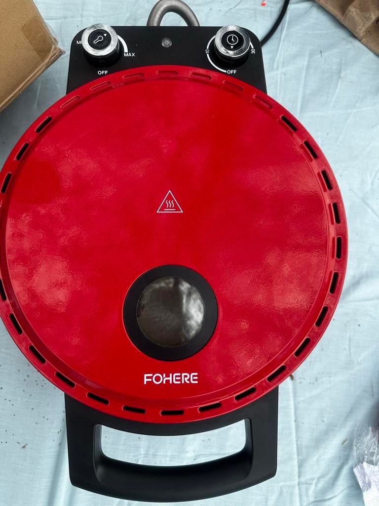 FOHERE Pizza Oven TO1702-GS - Nieuw in doos, Minder dan 45 cm, Oven, Nieuw, Ophalen of Verzenden