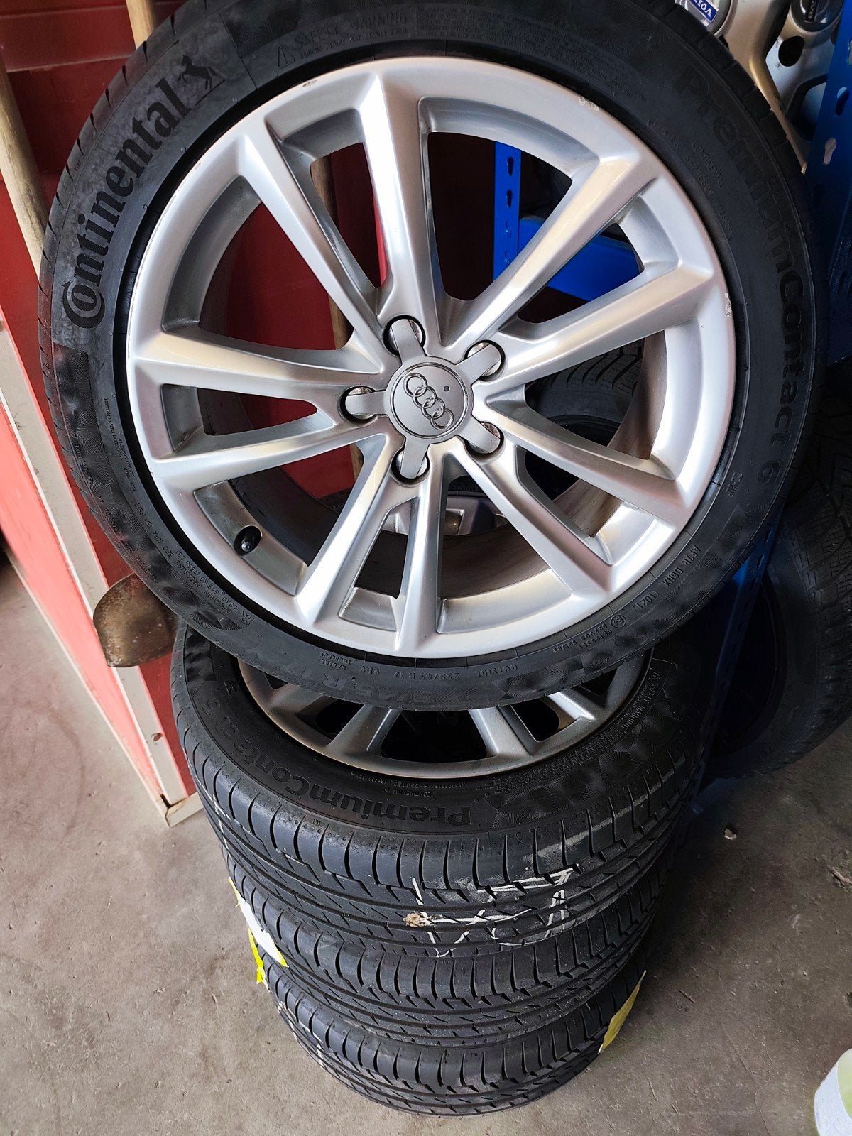 Audi A3 17 inch wielen zomer OEM 5x112, Auto-onderdelen, Banden en Velgen, Ophalen, Gebruikt, Banden en Velgen, 17 inch
