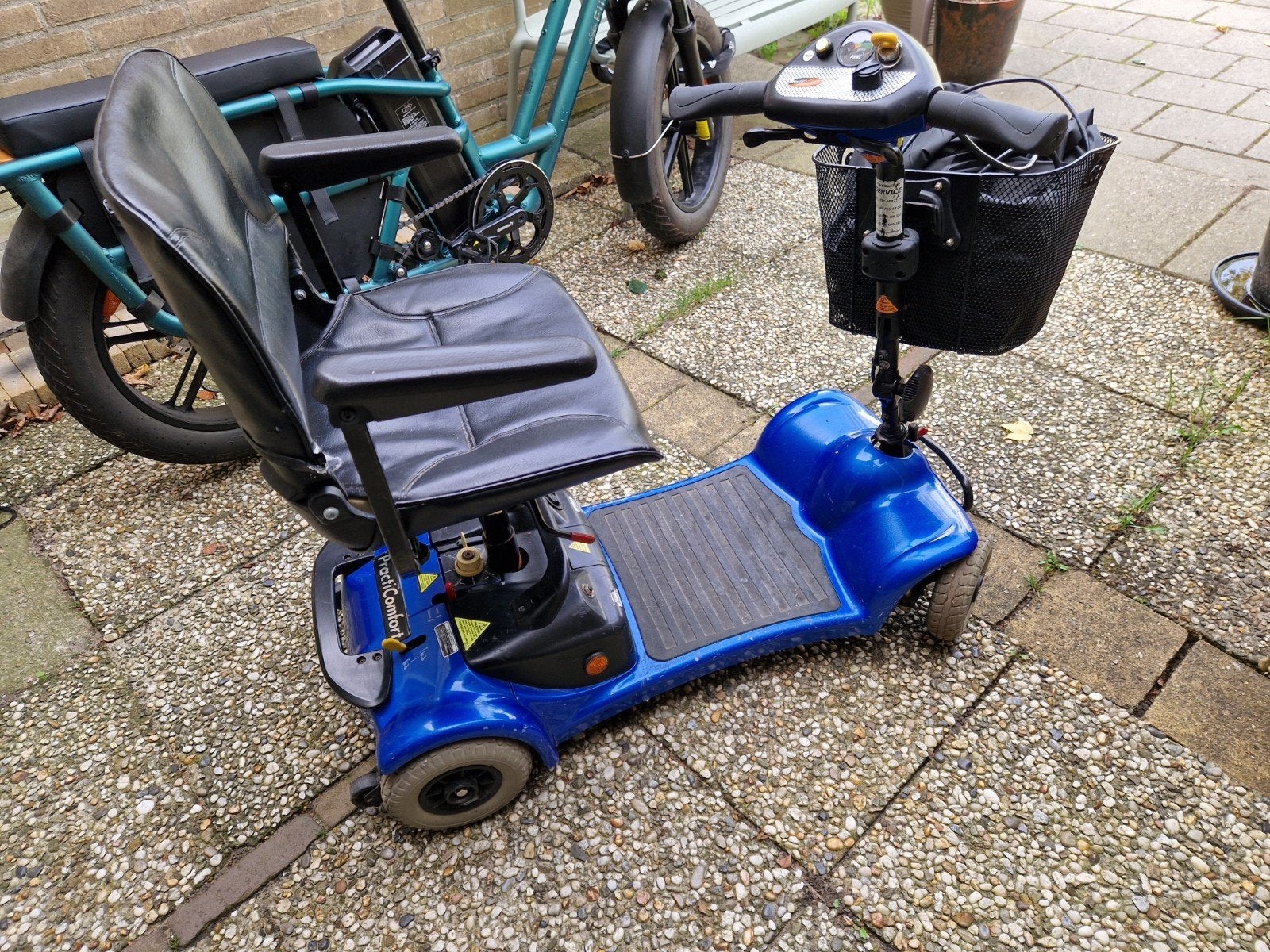 Inklapbare scootmobiel., 10 km/u of minder, Gebruikt, 15 km of minder, Ophalen
