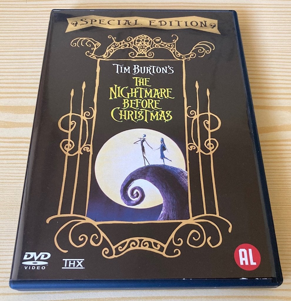 dvd Tim Burton's The Nightmare Before Christmas (SE), Ophalen, Engels, Nederlands, Zo goed als nieuw