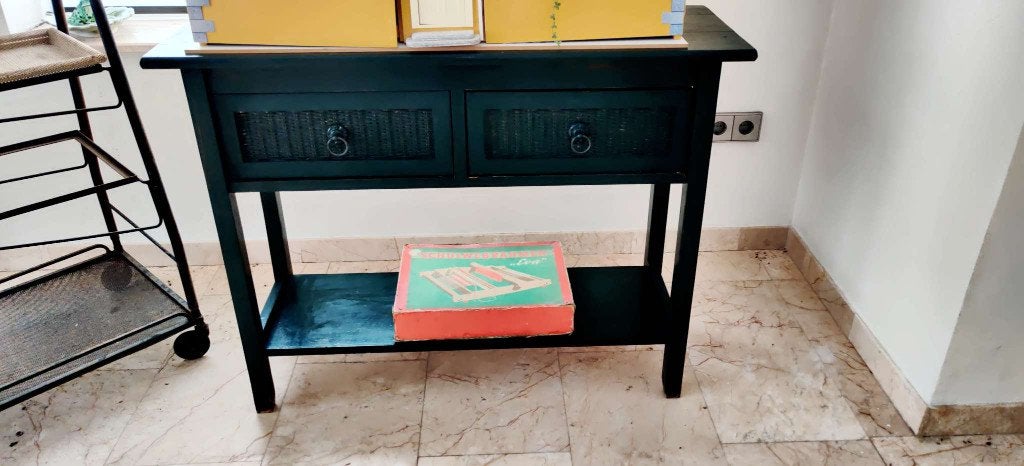 Sidetable, Ophalen, Gebruikt, 100 tot 150 cm, Grenenhout