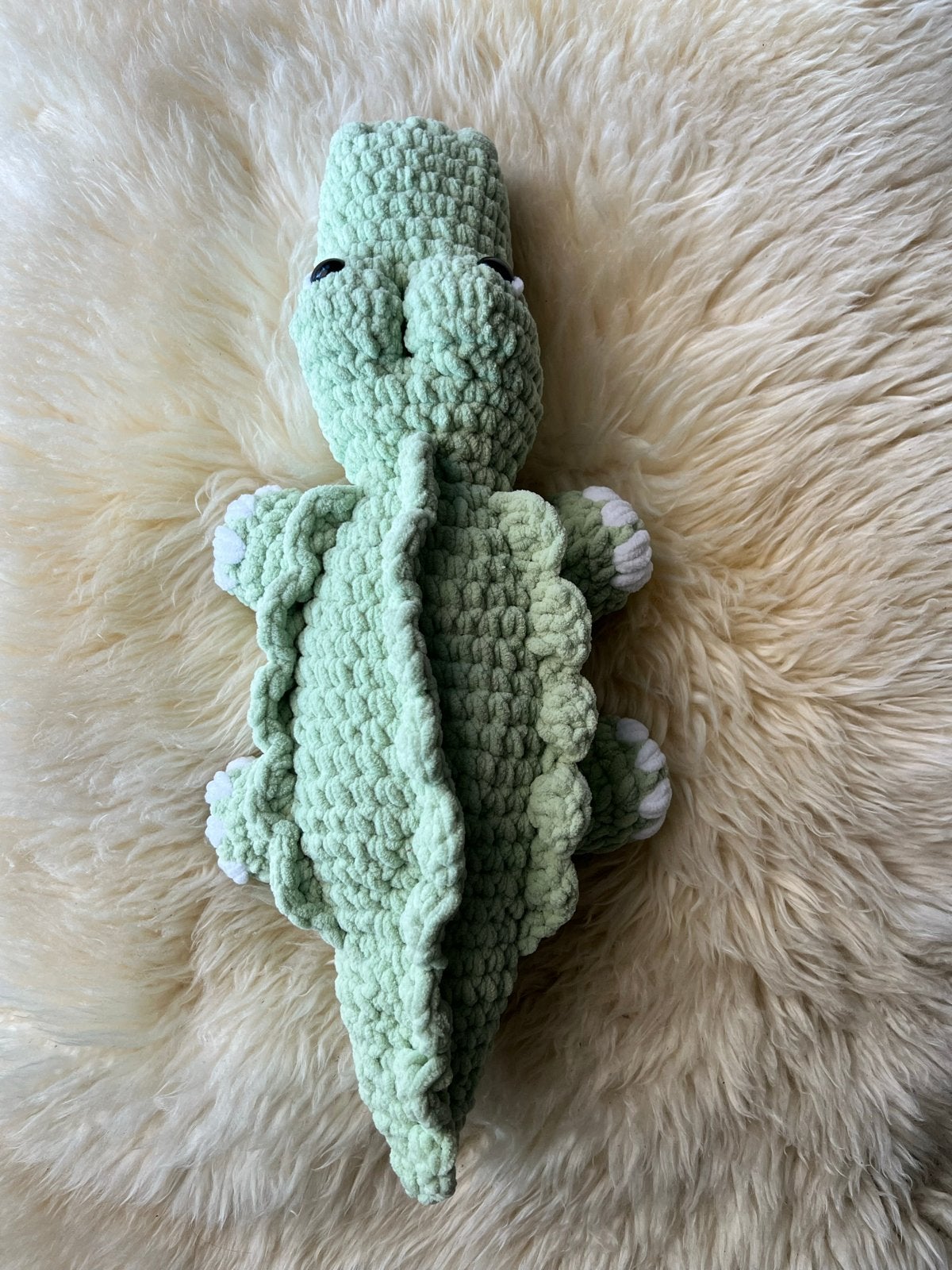 Handgemaakte Gehaakte Knuffel Krokodil | Amigurumi, Groen, Overige merken, Overige typen, Nieuw