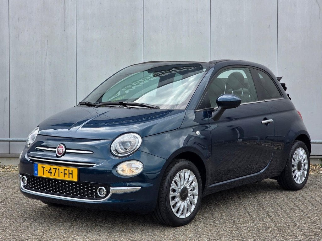 Fiat 500C 1.0 Hybrid Dolcevita Navigatie | Bluetooth | Cruis, Auto's, Fiat, Cabriolet, Origineel Nederlands, Handgeschakeld, Start-stop-systeem