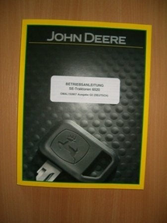 Bedieningshandleiding John Deere traktoren 6520, Ophalen of Verzenden, Gelezen, Tractor en Landbouw