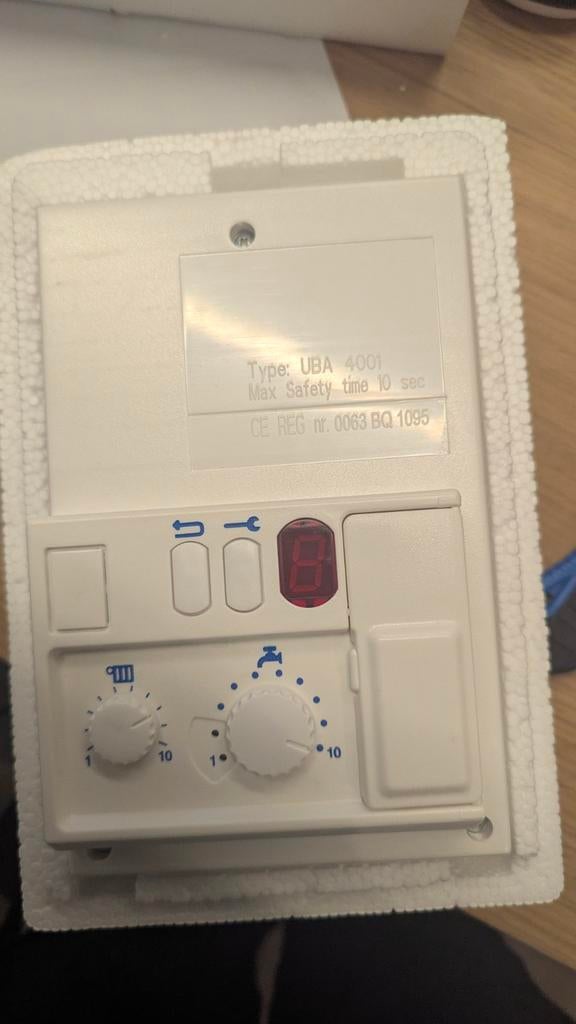 Nieuw in doos Nefit UBA 4001 Branderautomaat Control Module, Doe-het-zelf en Verbouw, Verwarming en Radiatoren, Nieuw, Overige typen