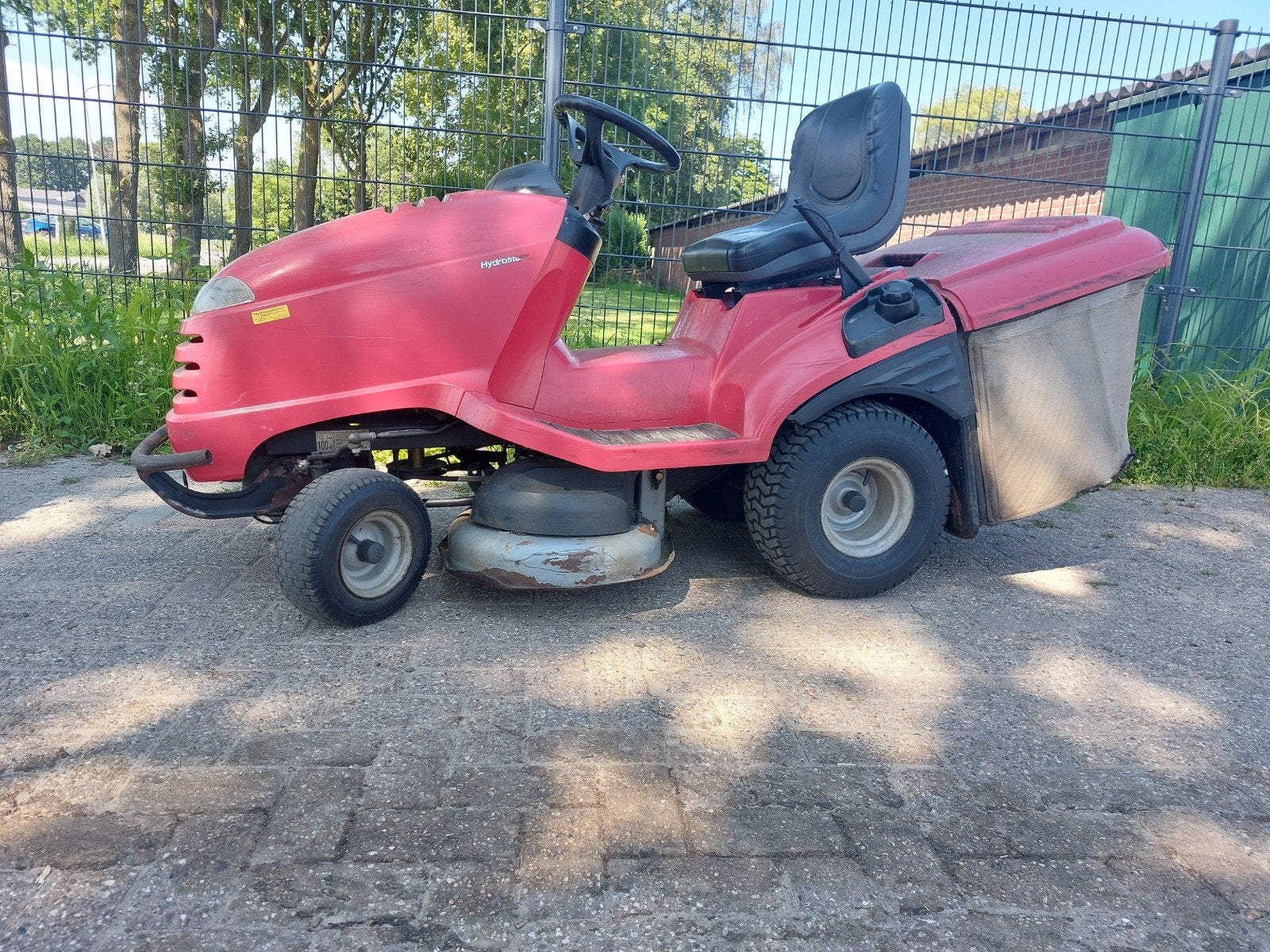 Honda zitmaaier GCV520 - Krachtige benzine grasmaaier, Ophalen, Cirkelmaaier, Honda, Gebruikt