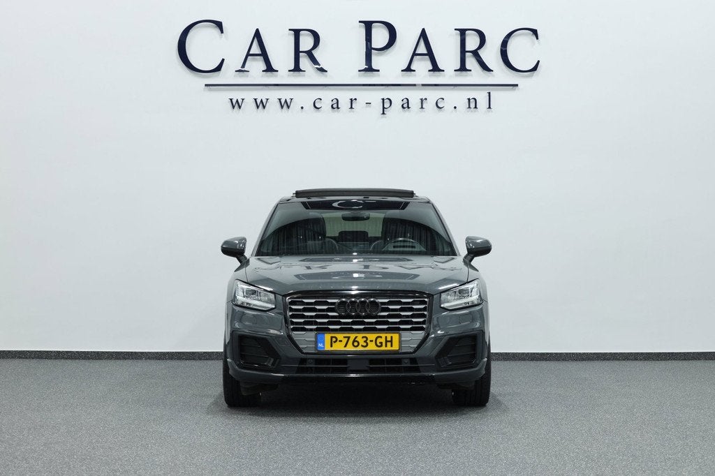 Audi Q2 1.4 TFSI CoD S-line BTW/ED/PANO/LEER+S.VERWARMING/19, Auto's, Gebruikt, 4 cilinders, 150 pk, Leder