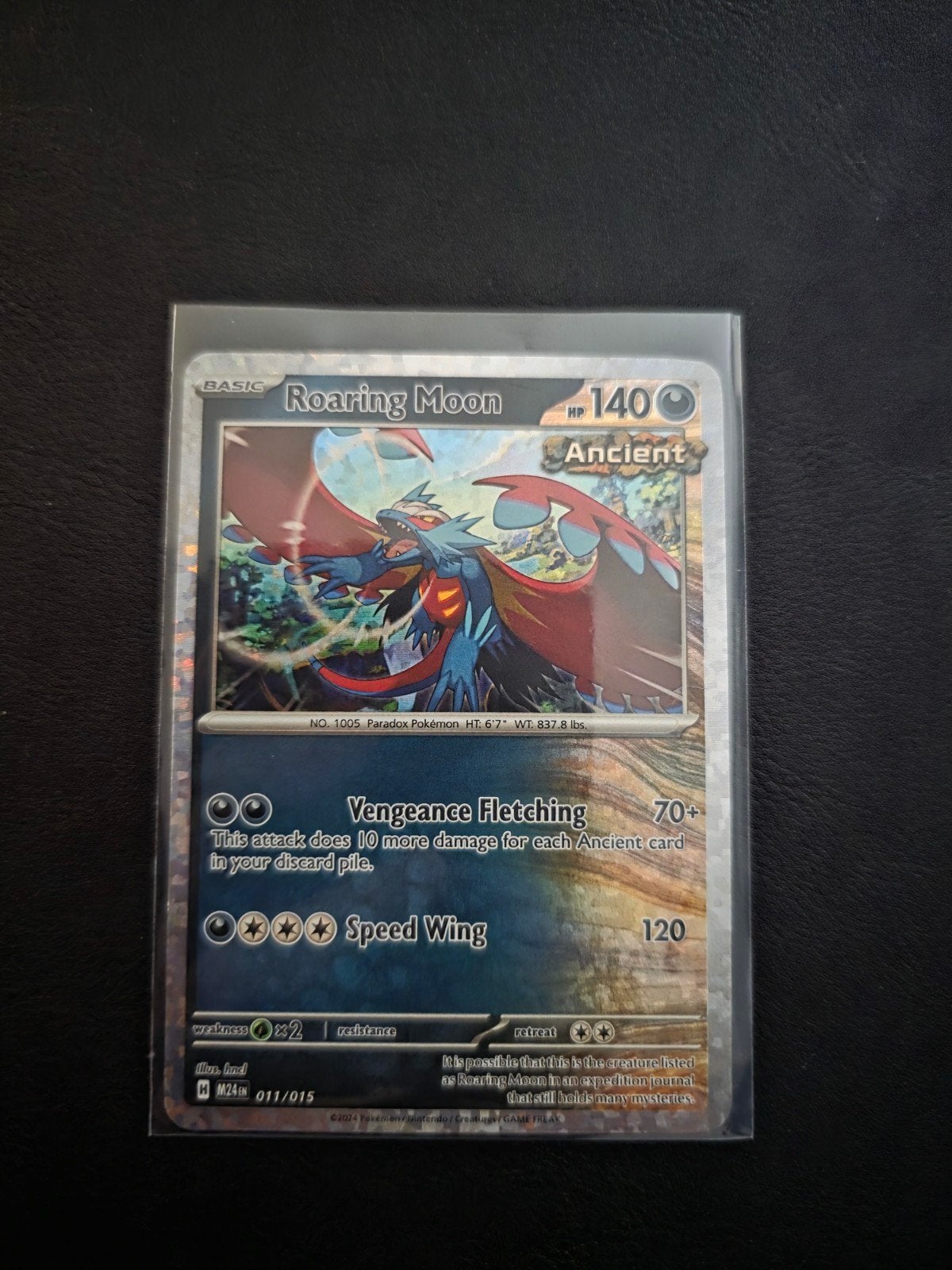 Roaring Moon 011/015 Holo, Ophalen of Verzenden, Zo goed als nieuw