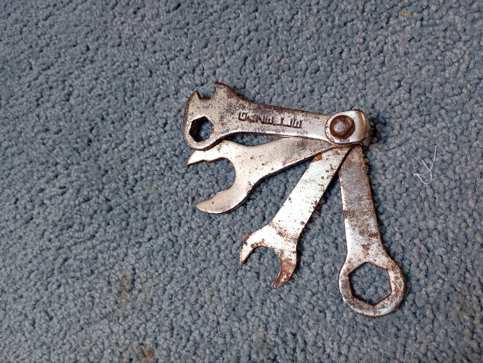 Vintage Gazelle gereedschap fiets Ring steek sleutel set, Ophalen of Verzenden