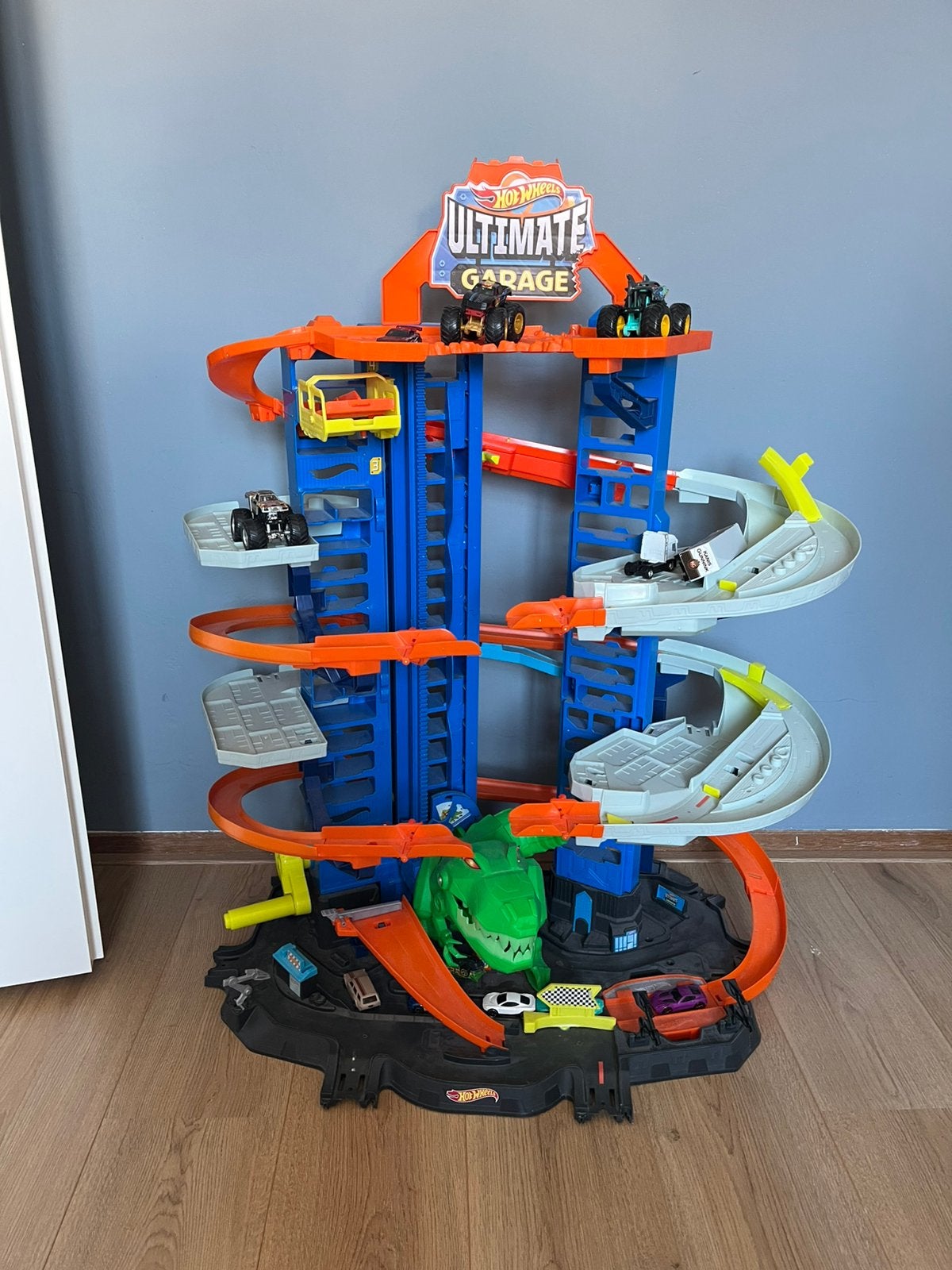 Hot wheels hele set, Ophalen, Gebruikt, Handmatig, Hot Wheels
