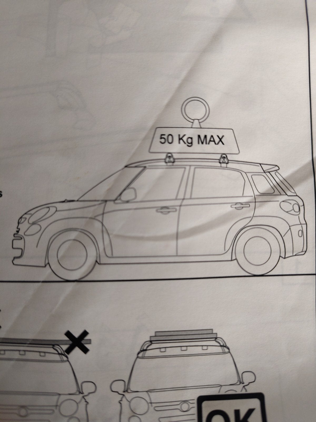 Dakdragers Fiat 500, Ophalen