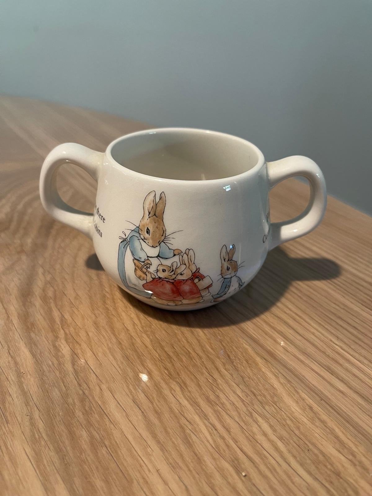 Wedgwood Peter Rabbit Kinderbeker met twee oren, Ophalen, Nieuw