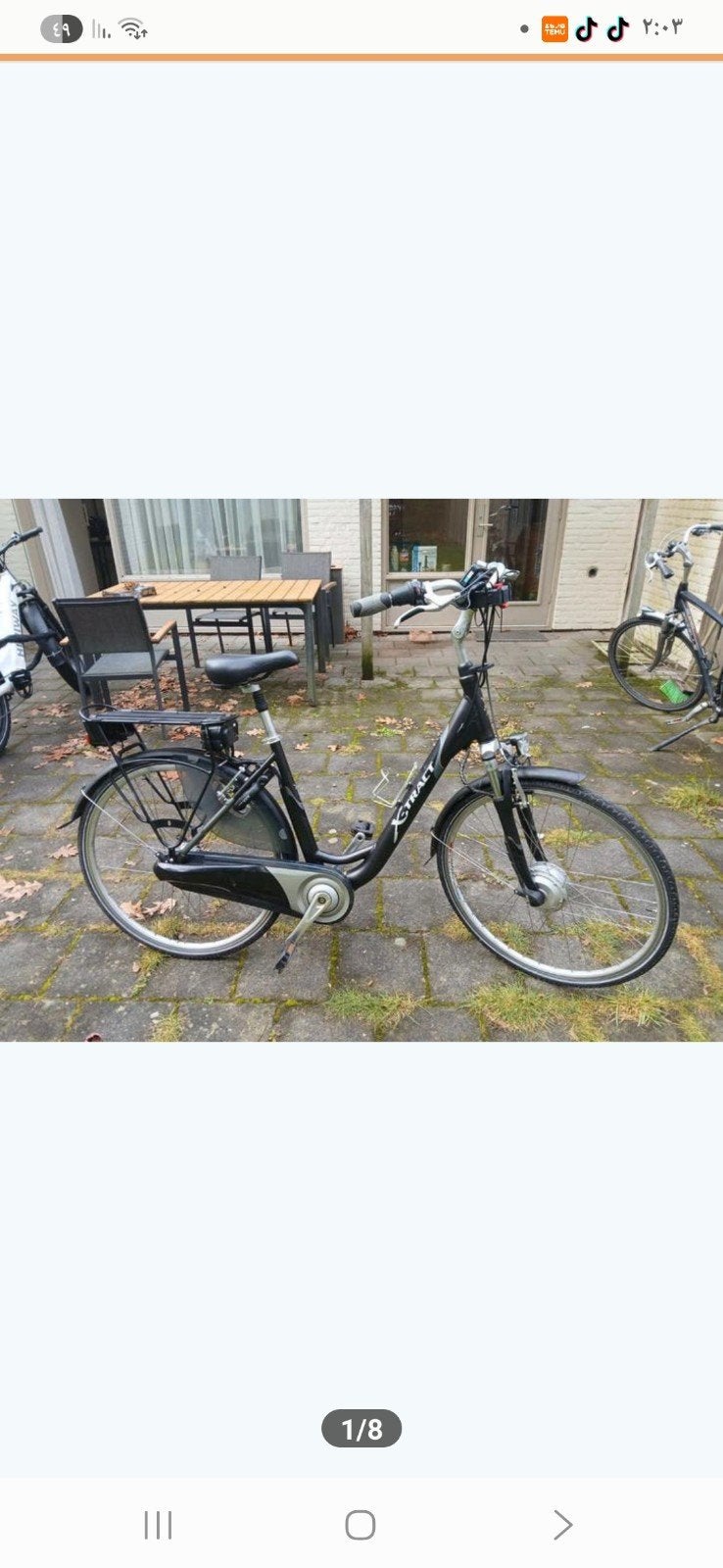 X-Tract E-bike met nieuwe accu, Fietsen en Brommers, Elektrische fietsen, Overige merken, Gebruikt, Ophalen of Verzenden, 51 tot 55 cm