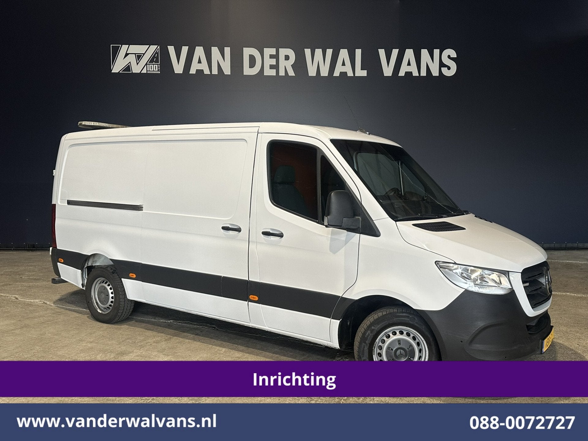 Mercedes-Benz Sprinter 316 CDI 164pk 3500kg Trekhaak L2H1 in, Dealer onderhouden, Gebruikt, 4 cilinders, 2077 kg