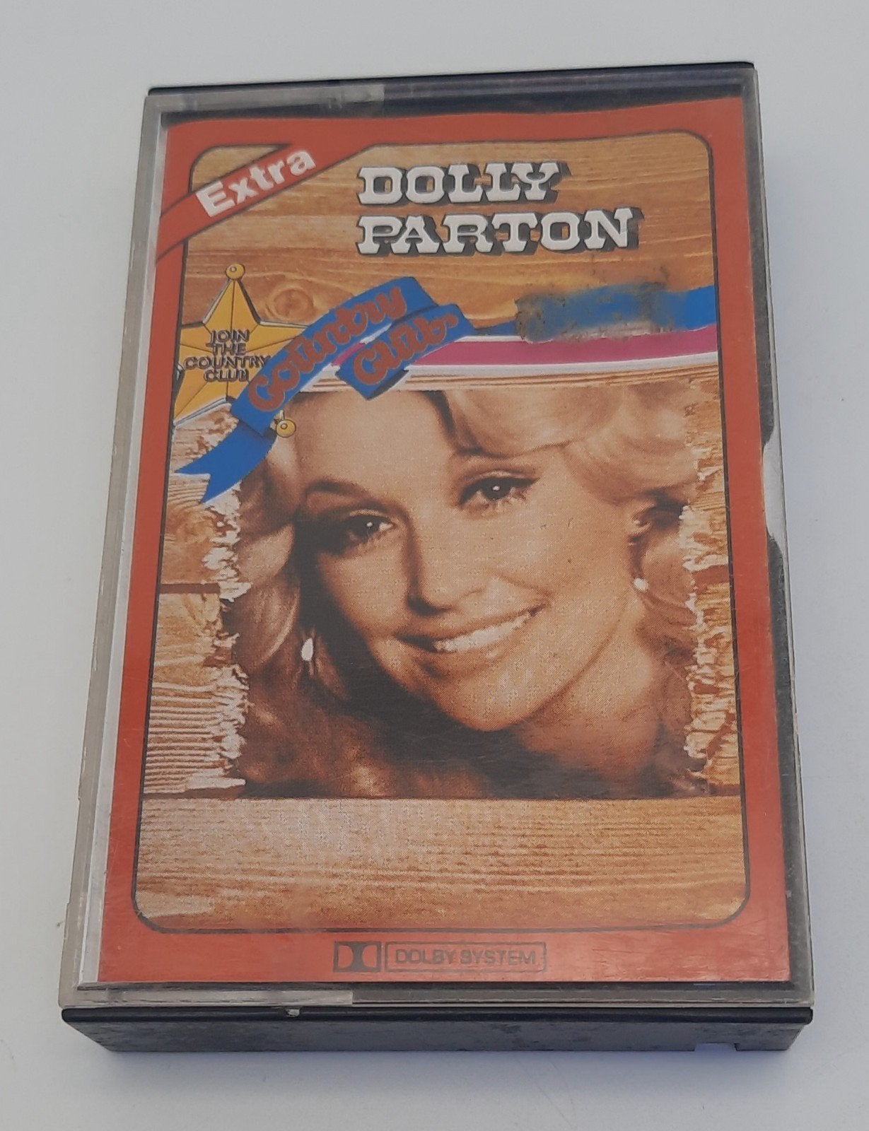 Dolly Parton Country Club Cassette bandje uit 1976, Cd's en Dvd's, Cassettebandjes, 1 bandje, Ophalen of Verzenden, Zo goed als nieuw