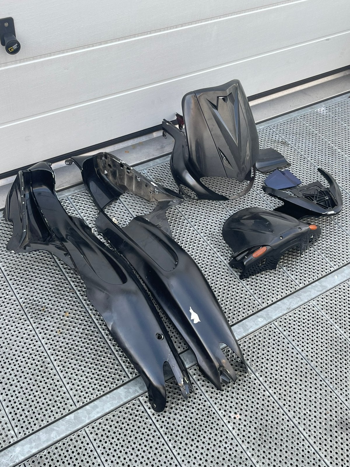 Complete Kappenset + Windscherm Gilera Runner, Fietsen en Brommers, Ophalen of Verzenden, Gebruikt, Kap