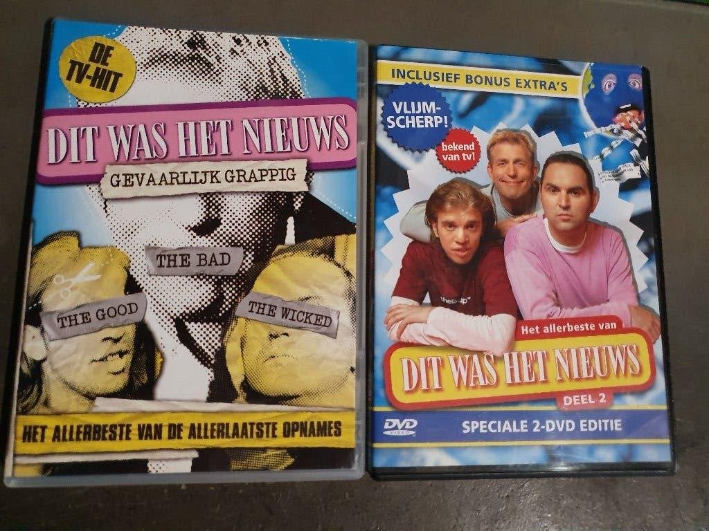 Dit was het nieuws gevaarlijk grappig en deel 1(2dvd), Alle leeftijden, Ophalen, Zo goed als nieuw, Komedie