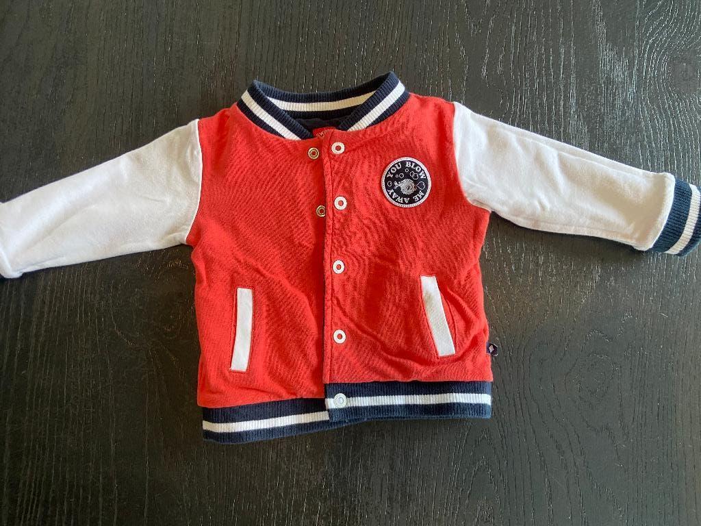 Kinderjas maat 74, Kinderen en Baby's, Babykleding | Maat 74, Jongetje of Meisje, Ophalen of Verzenden, Zo goed als nieuw, Jasje