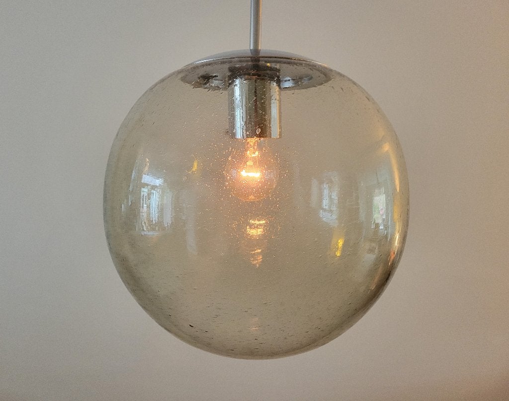 Vintage Peill & Putzler Globe, 1970, Gebruikt, Ophalen of Verzenden, Glas, Nvt