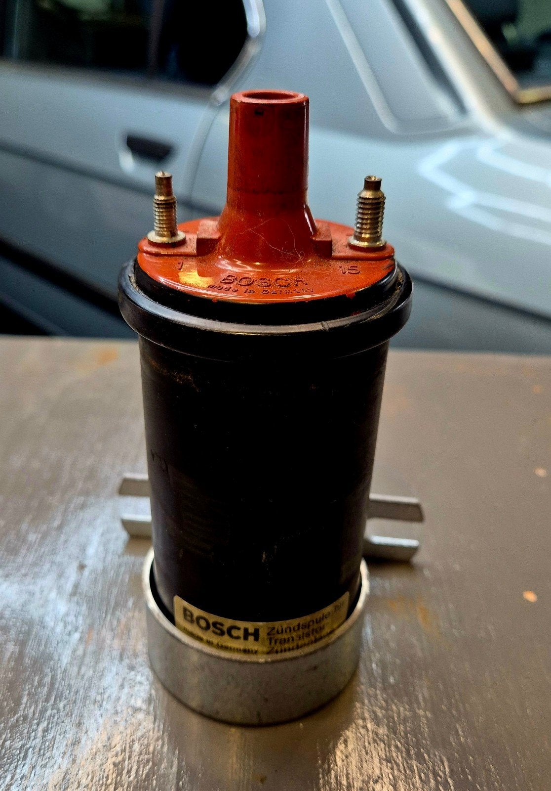 Originele Bosch bobine BMW – werkend gedemonteerd, Ophalen of Verzenden, BMW