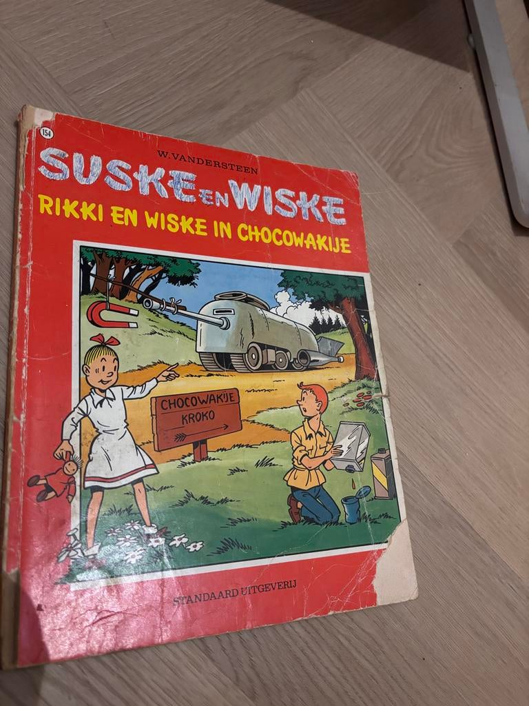 Suske en Wiske - Rikki en Wiske in Chocowakije, Boeken, Stripboeken, Eén stripboek, Ophalen of Verzenden, Gelezen