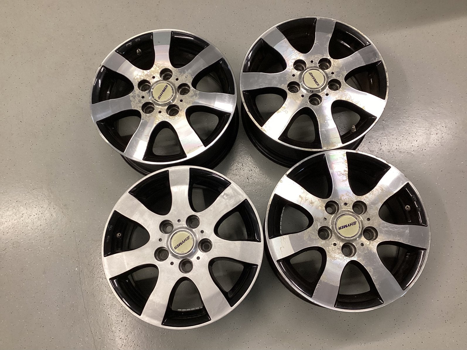 Velgen licht metaal 15 inch, Ophalen, Gebruikt