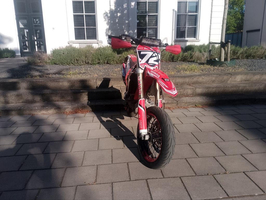 Honda CRF 450r 2015  Supermoto, Sportuitlaat, Motorrijbewijs A, Gebruikt, Particulier
