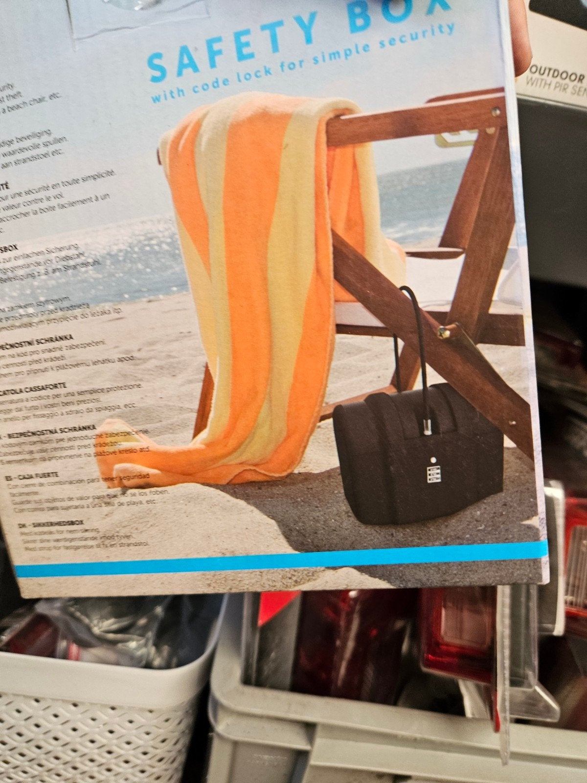 kluisje  voor vakantie, Ophalen