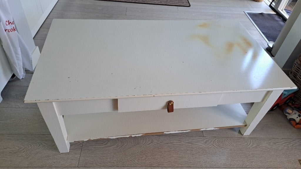 Salontafel, Ophalen, Gebruikt, 100 tot 150 cm, 50 tot 100 cm