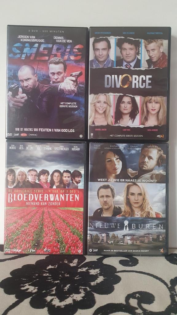Ned.TV Series DVD Boxsets:oa Smeris,Divorce, Bloedverw.Setpr, Cd's en Dvd's, Dvd's | Tv en Series, Gebruikt, Boxset, Drama, Ophalen of Verzenden