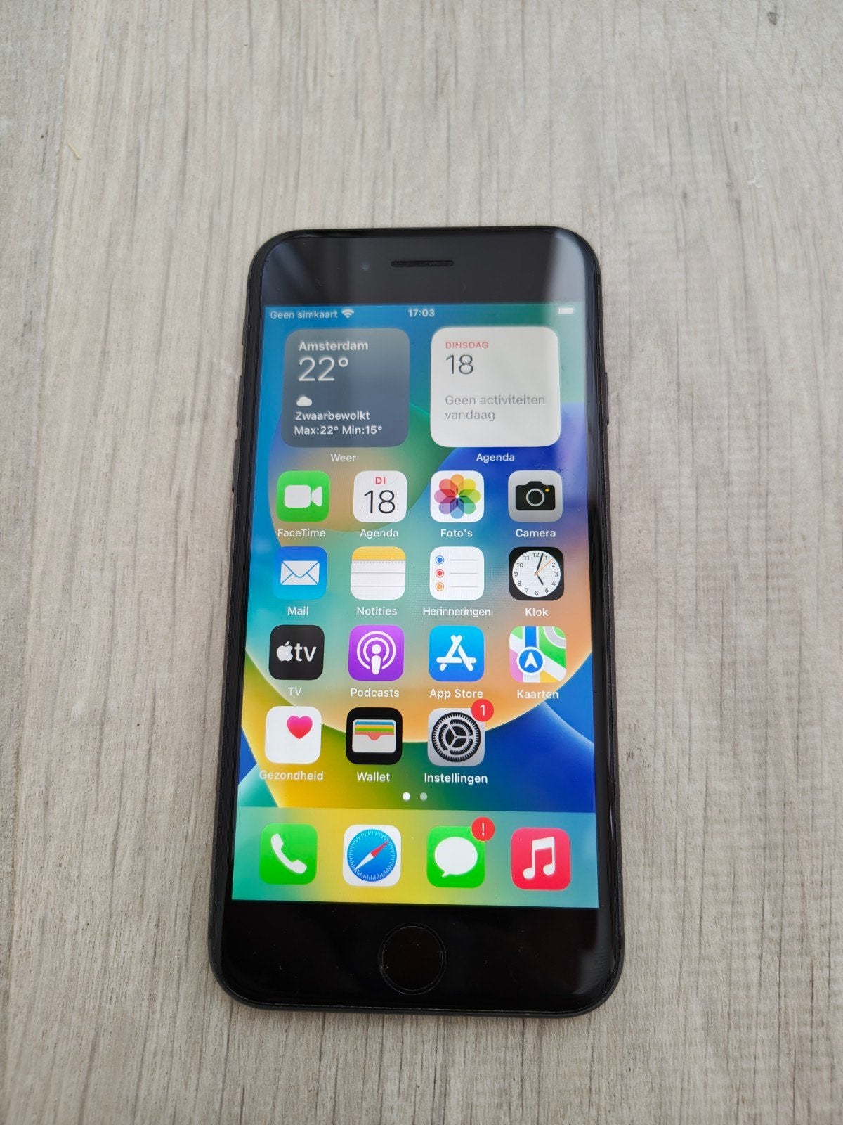 iPhone 8 64gb, Ophalen, Zwart, 77 %, Zo goed als nieuw