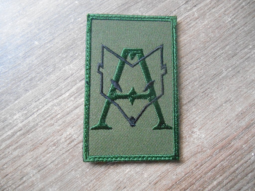 Badge Alfagroep Foxtrotcompagnie, Ophalen of Verzenden, Landmacht, Nederland, Embleem of Badge