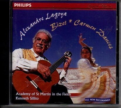 Alexandre Lagoya - Bizet * Carmen Dances (CD), Gebruikt, Overige componisten, Ophalen of Verzenden, Romantiek