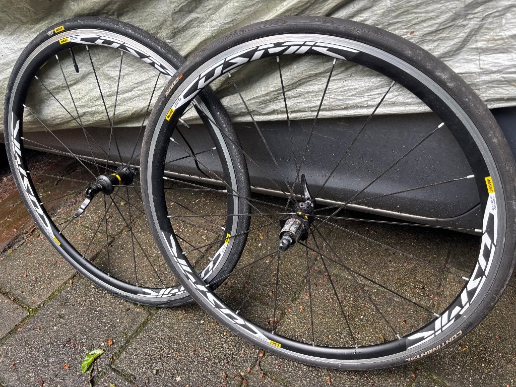 Racefiets wielset, Gebruikt, Ophalen of Verzenden, Aluminium, Mavic