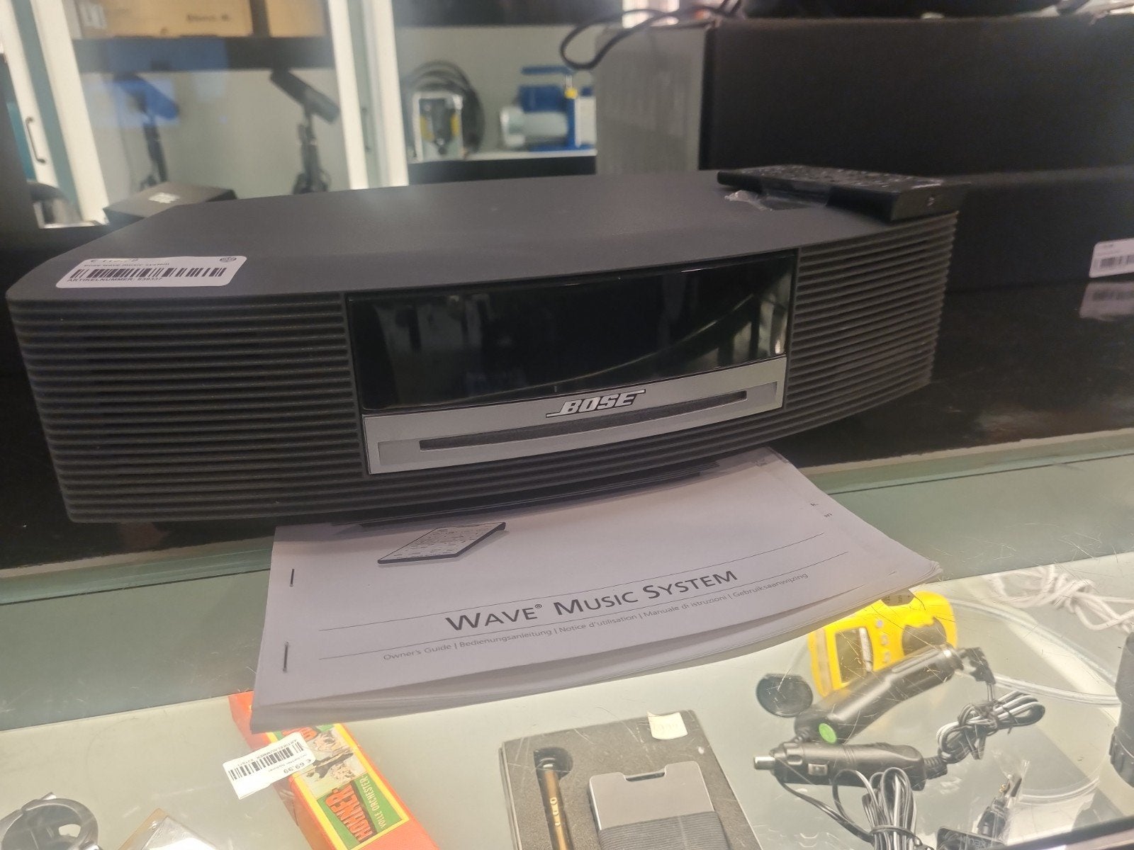 Bose Wave Music System met afstandsbediening en handleiding, Ophalen of Verzenden, Nvt, ., .