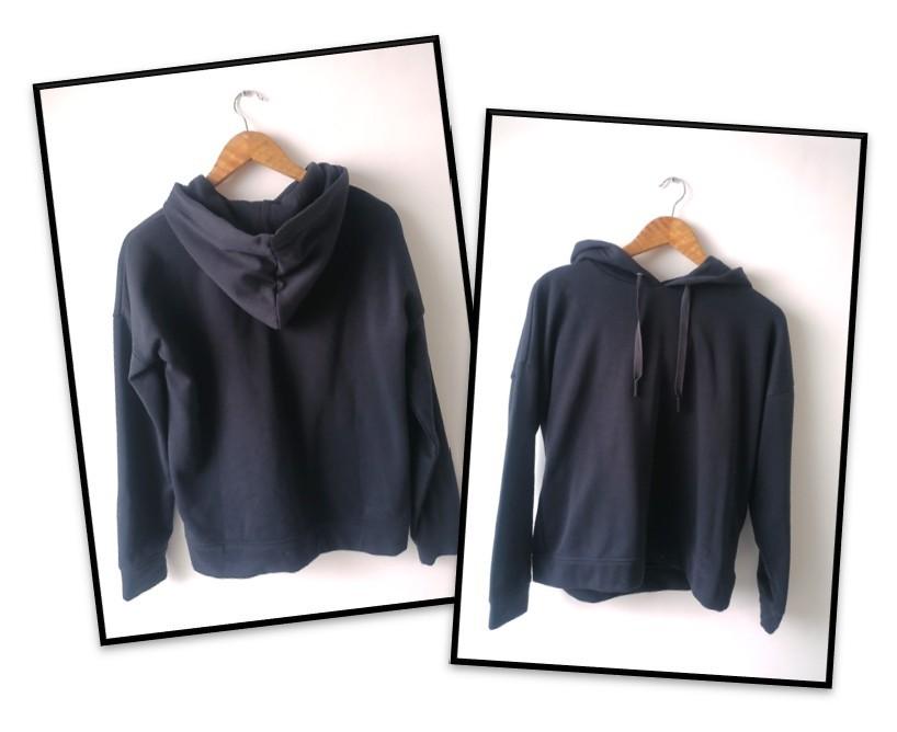 Jacqueline de Yong blauwe hoodie trui, maat S, NIEUW, Kleding | Dames, Truien en Vesten, Blauw, Nieuw, Ophalen of Verzenden, Maat 36 (S)