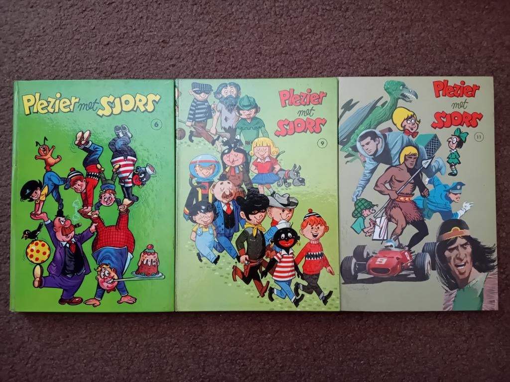 Plezier met Sjors uit de jaren '60 (1968/1969), Boeken, Strips | Comics, Meerdere comics, Ophalen of Verzenden, Gelezen, Europa