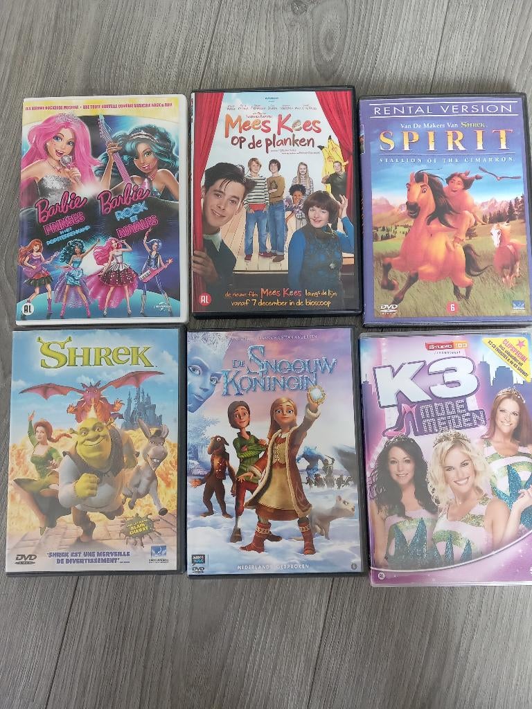 Diverse kinder dvd's, Alle leeftijden, Ophalen of Verzenden, Zo goed als nieuw