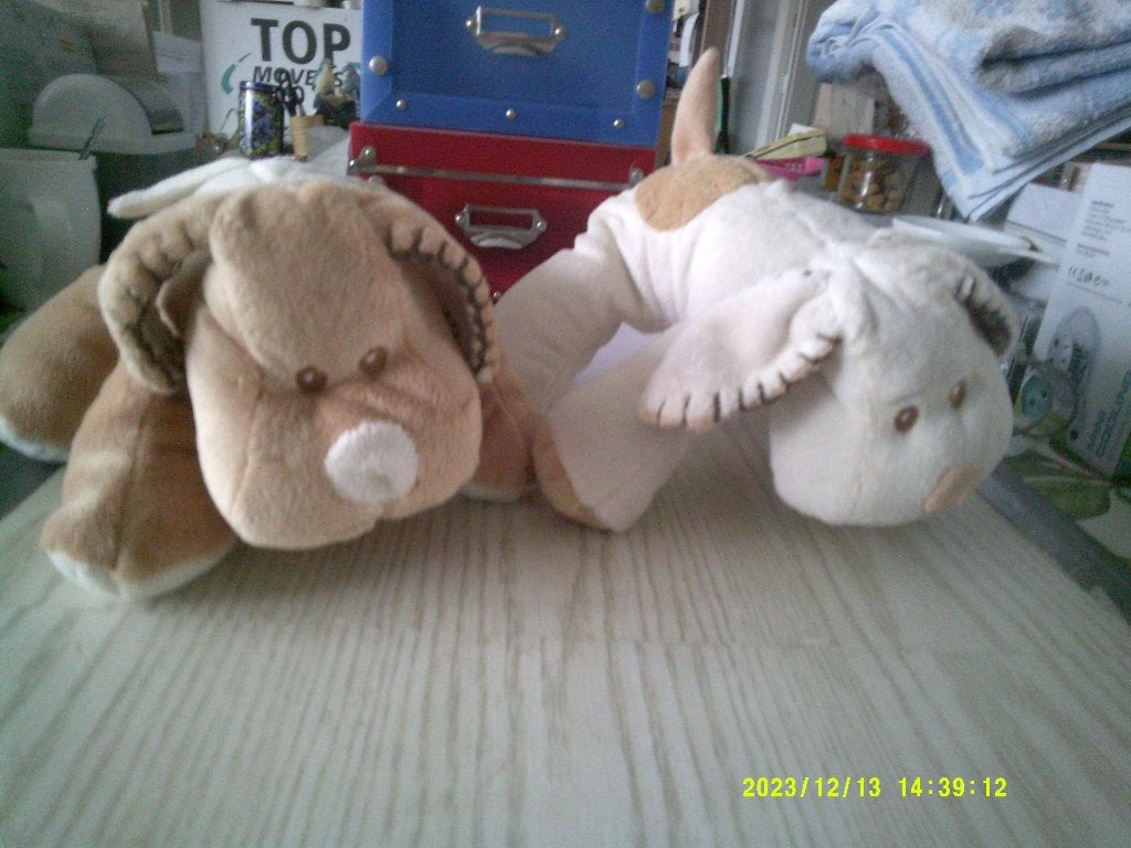 Knuffels(2st), Ophalen of Verzenden, Nieuw, Hond, Handgemaakt