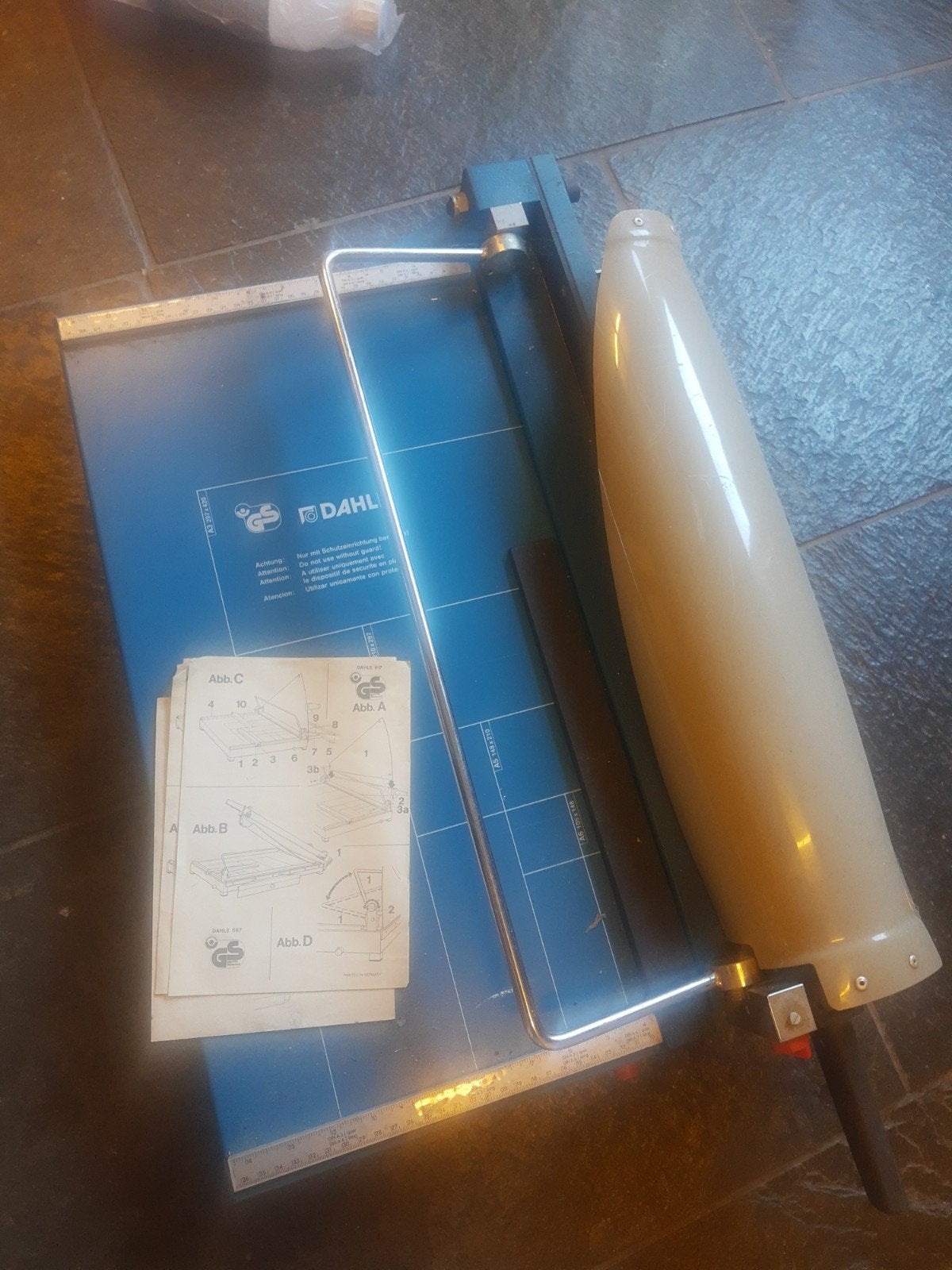 Dahle hefboomsnijmachine 517 voor A3, 35 vel, Ophalen of Verzenden, Zo goed als nieuw