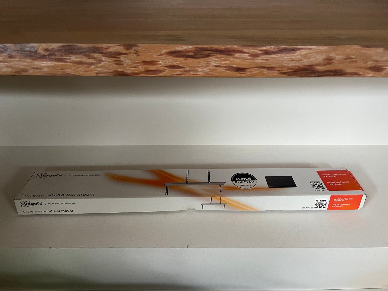 Vogel’s SOUND 3450 universele soundbar beugel, Ophalen of Verzenden, Zo goed als nieuw